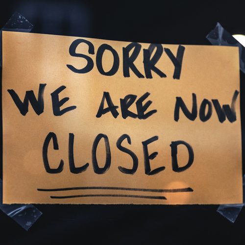 Sorry, we are now closed